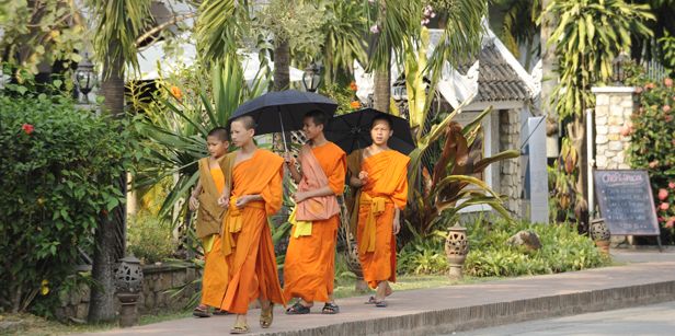 A Luang Prabang por rutas alternativas